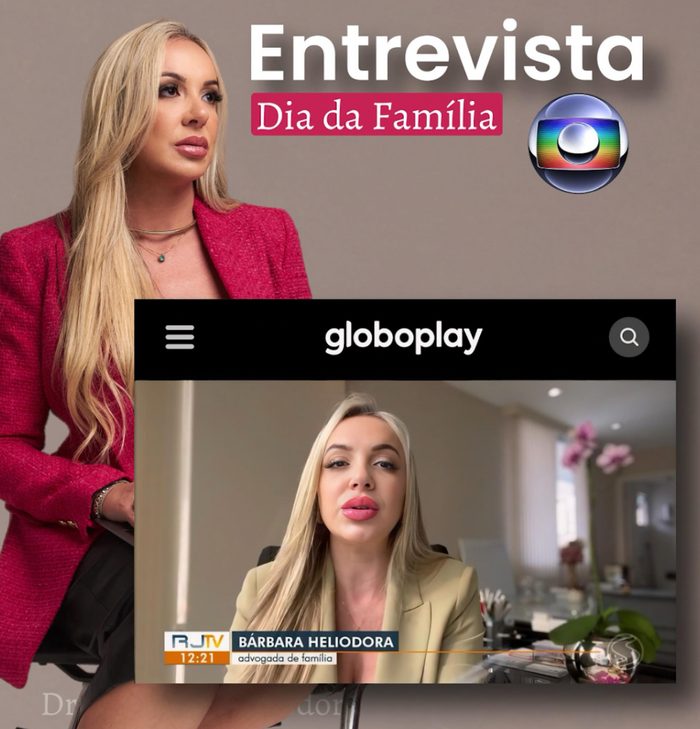 Entrevista na TV Globo/Globoplay especial Dia da Família